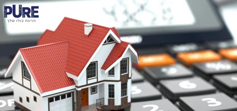 תמונה של מחשבון משכנתא אונליין – סימולציה של החזר חודשי לפי סכום הלוואה, ריבית ושנות ההחזר.