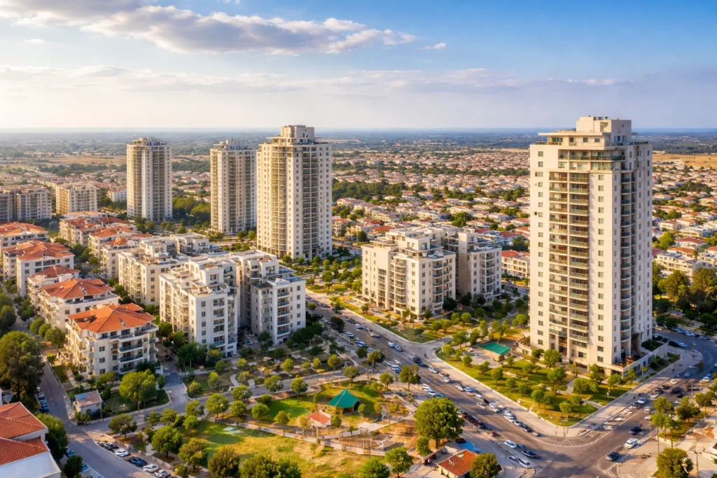 השכונות ברמלה המדריך למגורים ולהשקעה – נוף שכונות בעיר